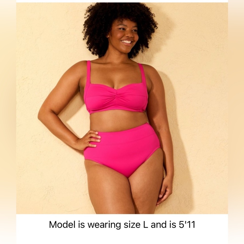 NWT Women’s high waist full coverage bikini bottom